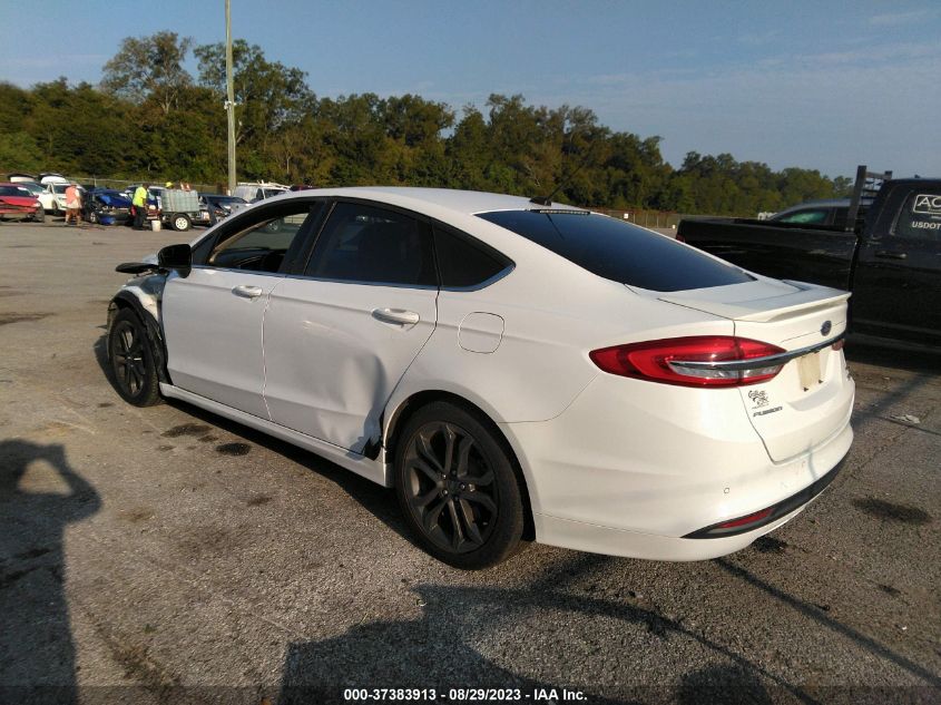 2018 FORD FUSION SE - 3FA6P0HD7JR200619