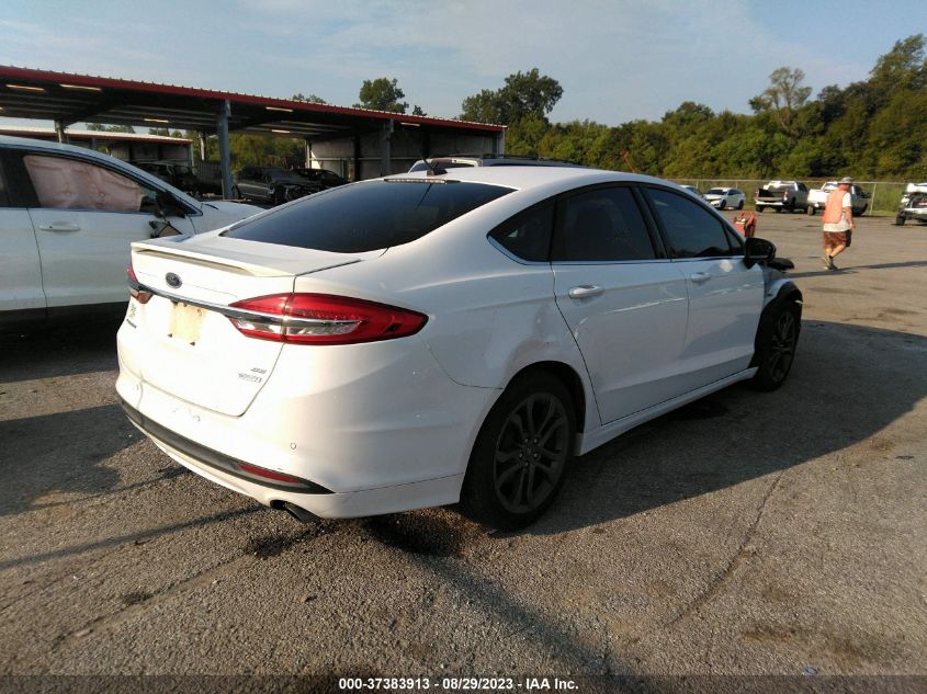 2018 FORD FUSION SE - 3FA6P0HD7JR200619