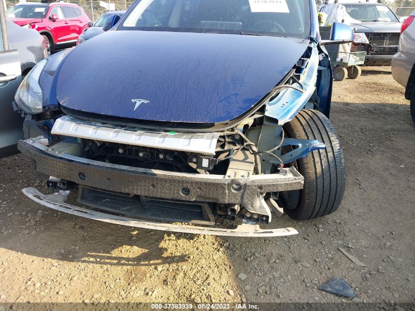 2022 TESLA MODEL Y LONG RANGE - 7SAYGDEE3NF370526