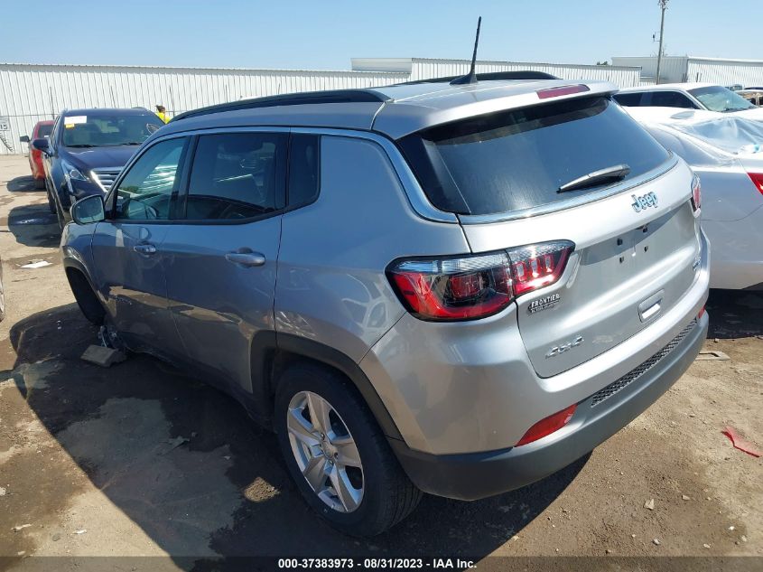 VIN 3C4NJDBB2NT217486 2022 JEEP COMPASS LATITUDE