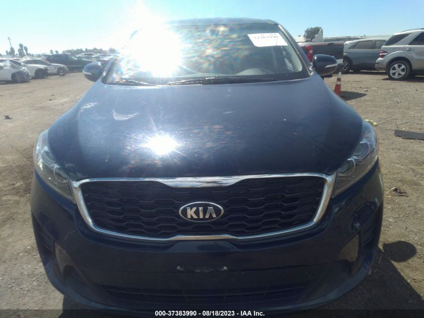 2019 KIA SORENTO LX V6 - 5XYPG4A58KG455736