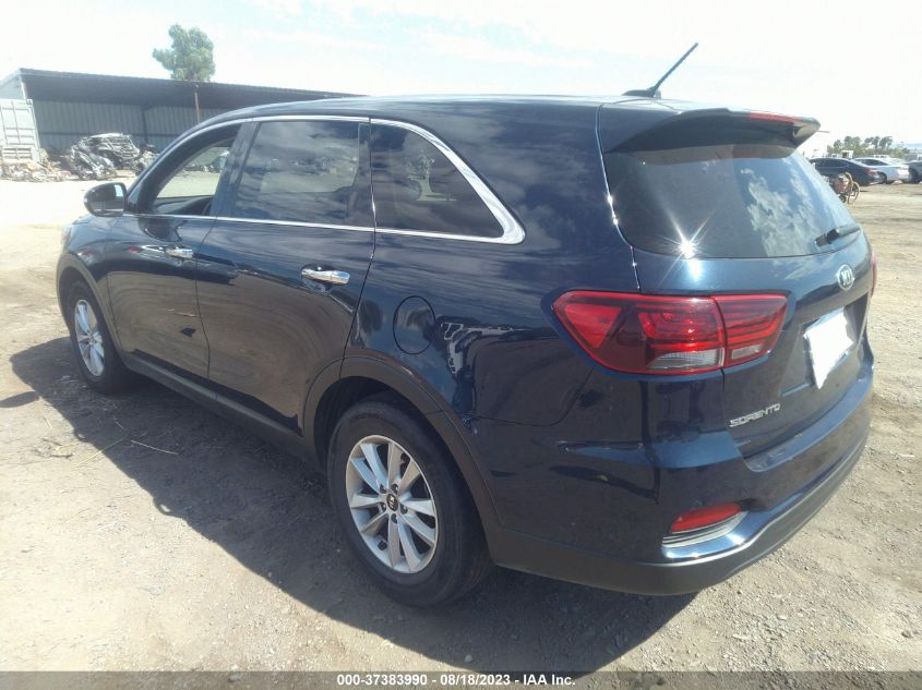 2019 KIA SORENTO LX V6 - 5XYPG4A58KG455736