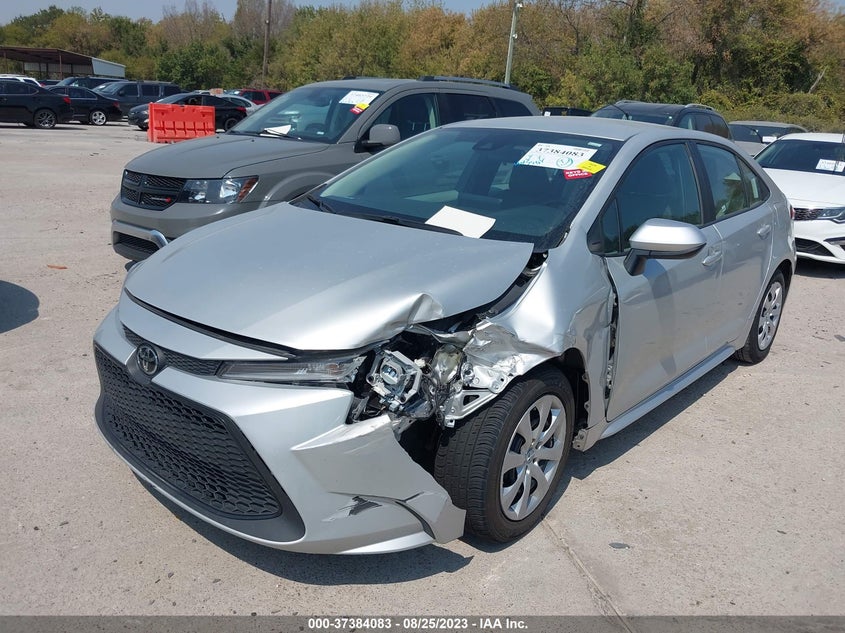 VIN 5YFEPMAE2MP243095 2021 TOYOTA COROLLA LE