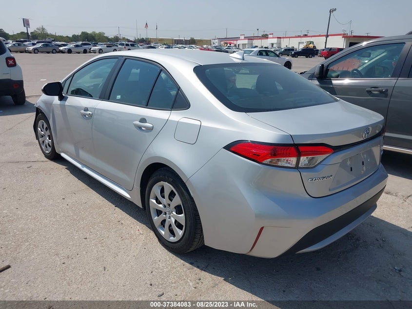 VIN 5YFEPMAE2MP243095 2021 TOYOTA COROLLA LE