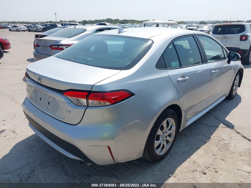 VIN 5YFEPMAE2MP243095 2021 TOYOTA COROLLA LE