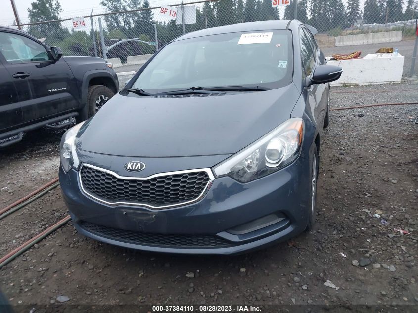 2015 KIA FORTE LX - KNAFX4A64F5318535