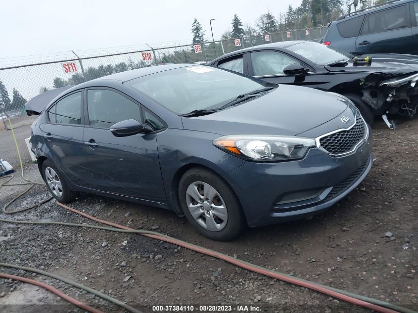 2015 KIA FORTE LX - KNAFX4A64F5318535