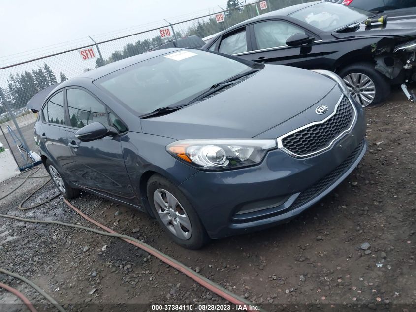2015 KIA FORTE LX - KNAFX4A64F5318535