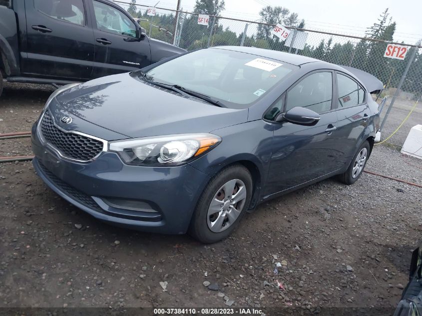 2015 KIA FORTE LX - KNAFX4A64F5318535