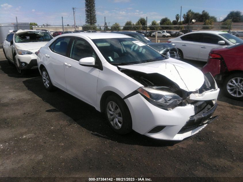 2015 TOYOTA COROLLA L/LE/S/S PLUS/LE PLUS - 5YFBURHE2FP316676