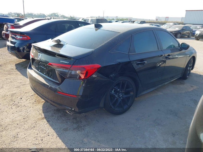 VIN 2HGFE2F53PH550360 2023 HONDA CIVIC SEDAN SPORT
