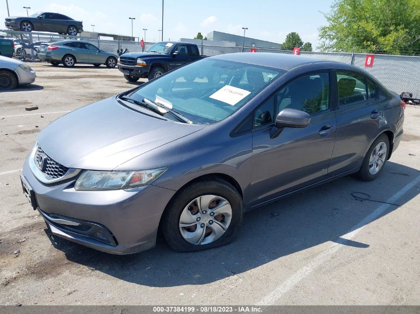 2015 HONDA CIVIC SEDAN LX - 2HGFB2F50FH543955