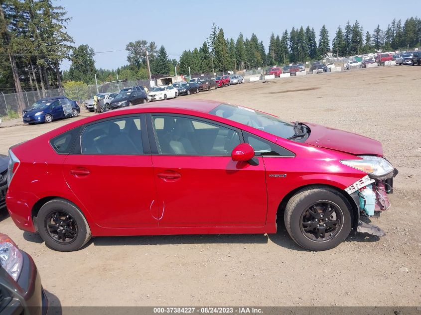 2014 TOYOTA PRIUS FOUR/FIVE/THREE/ONE/TWO - JTDKN3DU7E0382611
