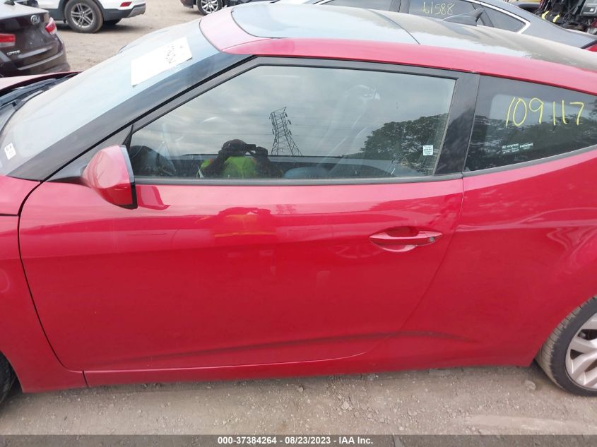 2015 HYUNDAI VELOSTER - KMHTC6AD4FU225527
