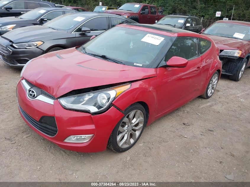 2015 HYUNDAI VELOSTER - KMHTC6AD4FU225527