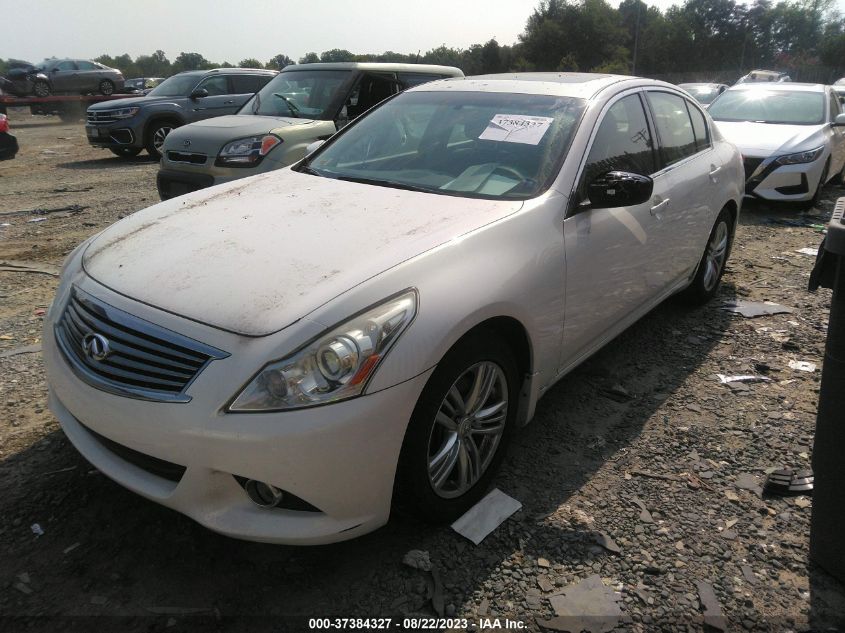 2013 INFINITI G37 SEDAN JOURNEY JN1CV6AP5DM720974