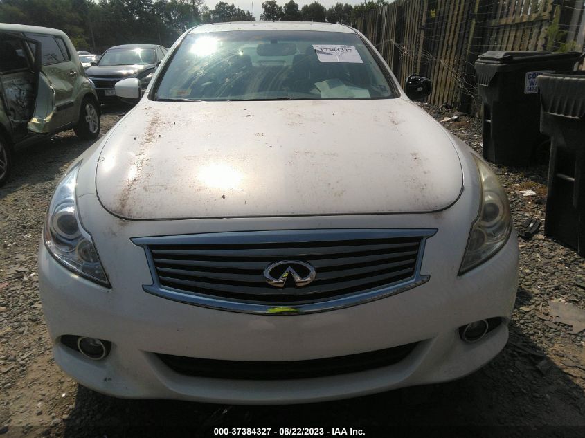 2013 INFINITI G37 SEDAN JOURNEY JN1CV6AP5DM720974