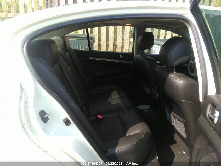 2013 INFINITI G37 SEDAN JOURNEY JN1CV6AP5DM720974