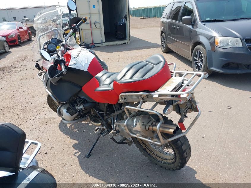 2008 BMW R1200 GS ADVENTURE WB10390018ZT98075