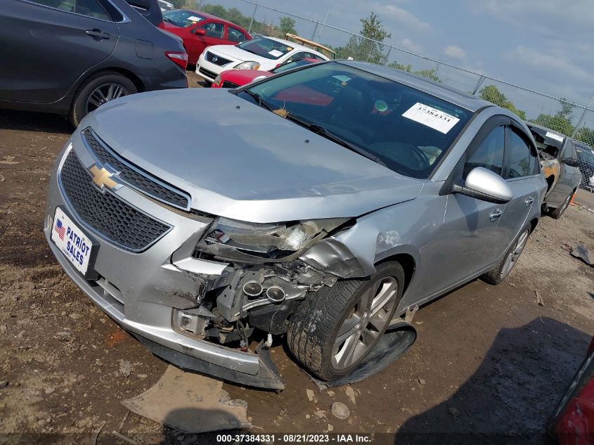 2014 CHEVROLET CRUZE LTZ - 1G1PG5SB4E7177812