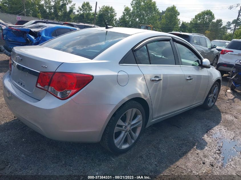 2014 CHEVROLET CRUZE LTZ - 1G1PG5SB4E7177812