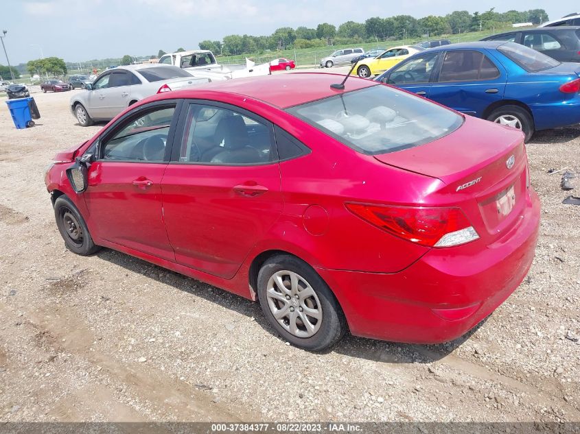 2013 HYUNDAI ACCENT GLS - KMHCT4AE6DU507162
