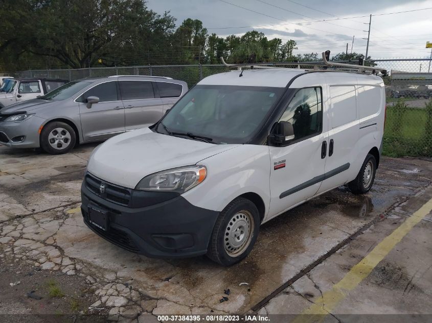 2015 RAM PROMASTER CITY CARGO VAN TRADESMAN - ZFBERFAT9F6A92776