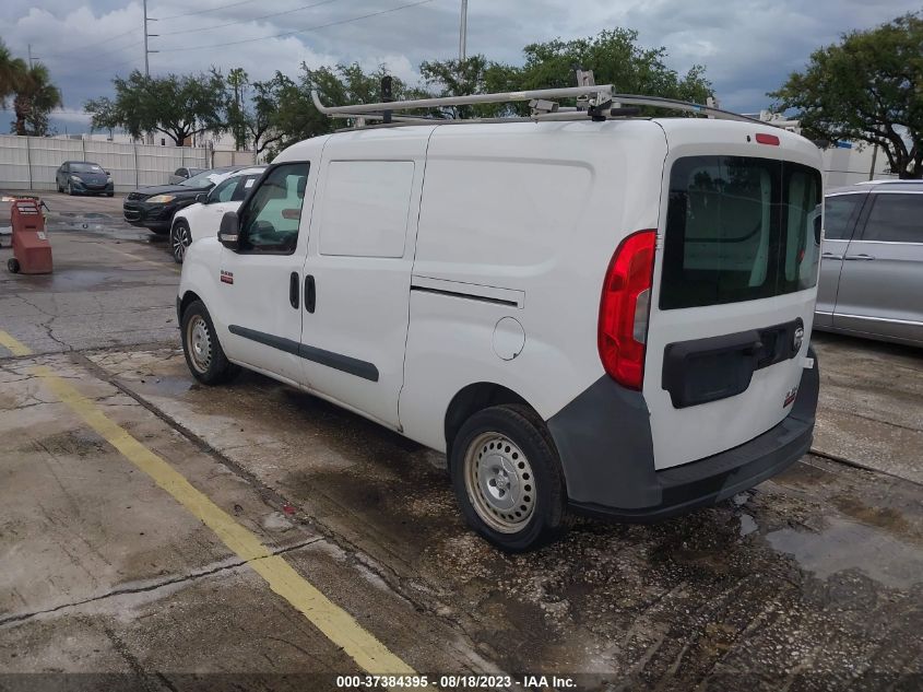 2015 RAM PROMASTER CITY CARGO VAN TRADESMAN - ZFBERFAT9F6A92776