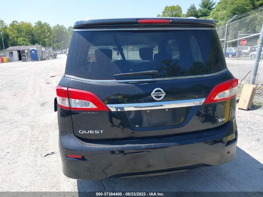 2016 NISSAN QUEST SV/S/PLATINUM/SL - JN8AE2KP4G9152045