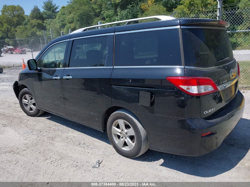 2016 NISSAN QUEST SV/S/PLATINUM/SL - JN8AE2KP4G9152045