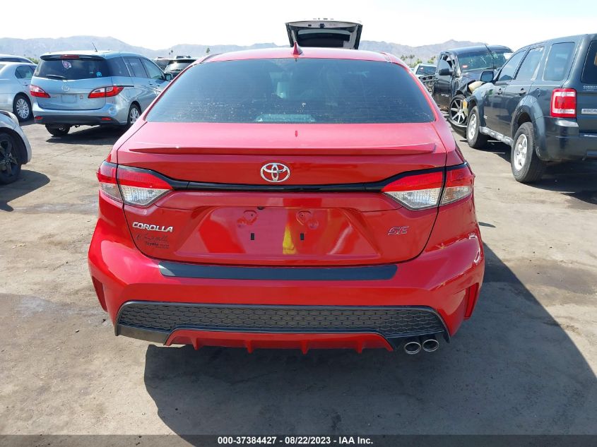 2021 TOYOTA COROLLA SE/NIGHTSHADE/APEX SE - 5YFS4MCE1MP084109