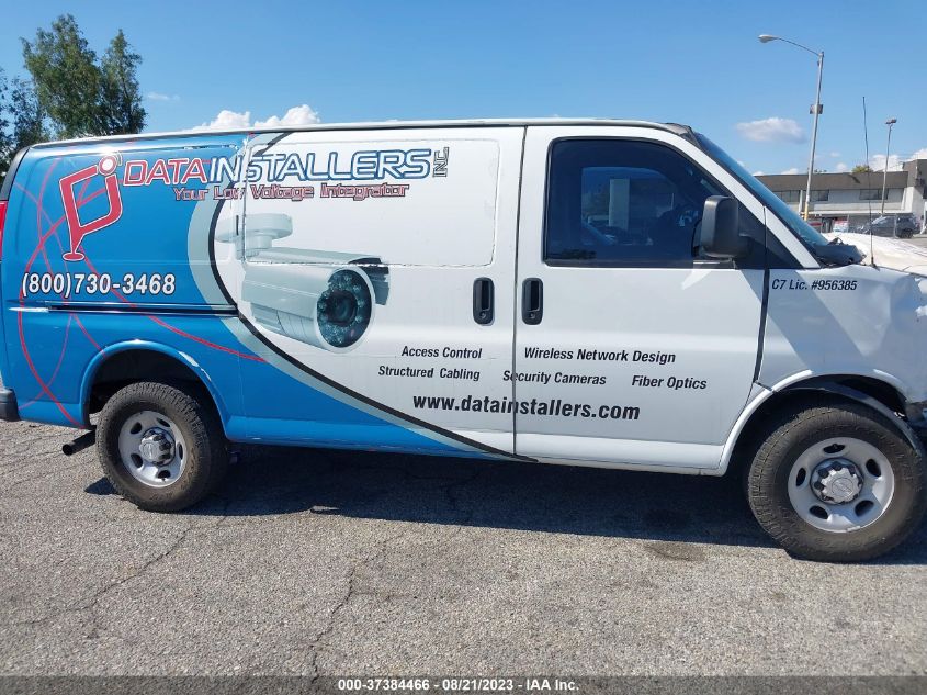 2016 CHEVROLET EXPRESS CARGO VAN - 1GCWGAFF4G1298550