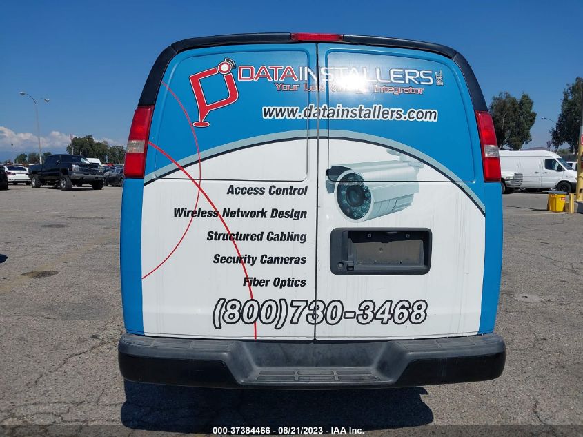 2016 CHEVROLET EXPRESS CARGO VAN - 1GCWGAFF4G1298550