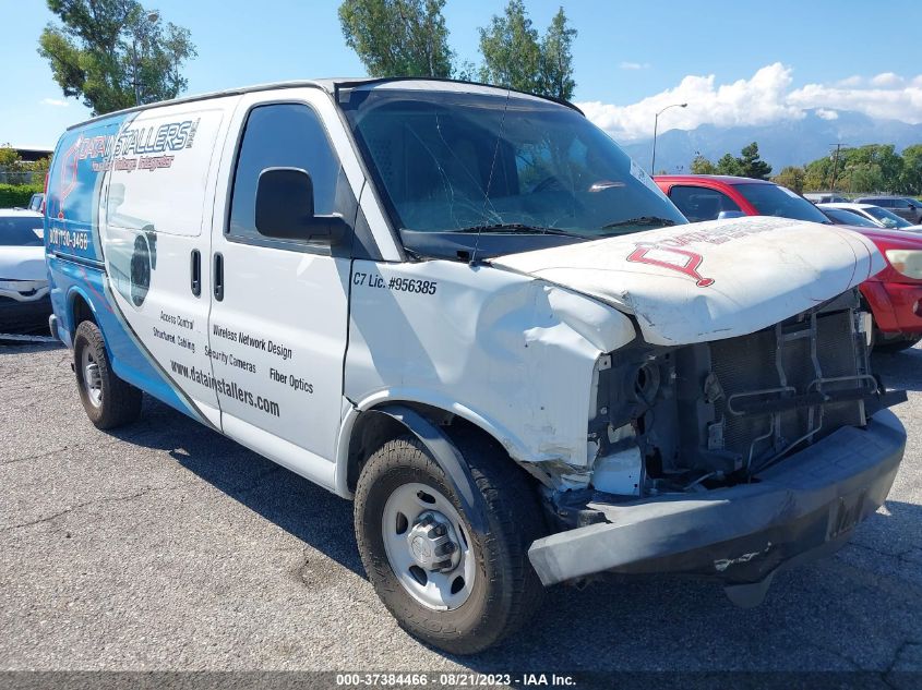 2016 CHEVROLET EXPRESS CARGO VAN - 1GCWGAFF4G1298550