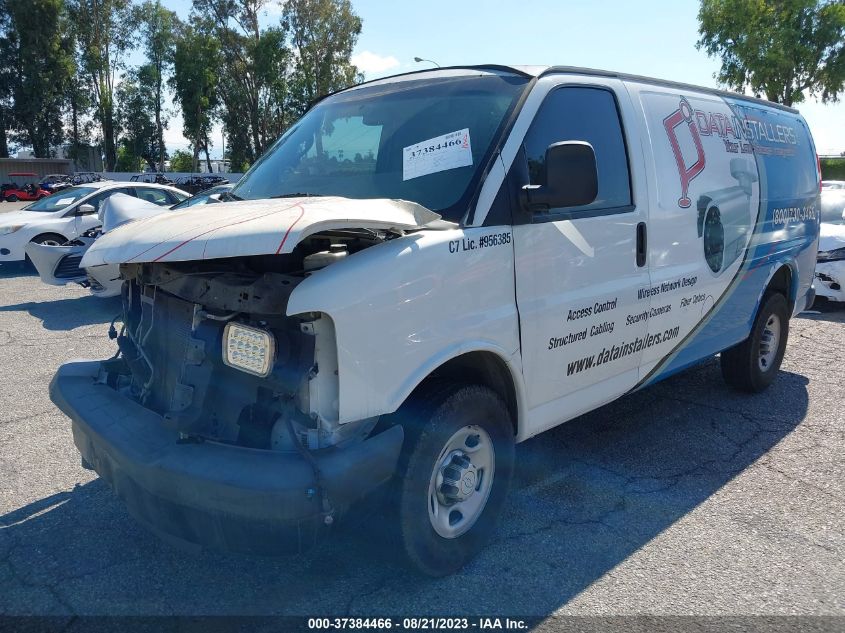 2016 CHEVROLET EXPRESS CARGO VAN - 1GCWGAFF4G1298550