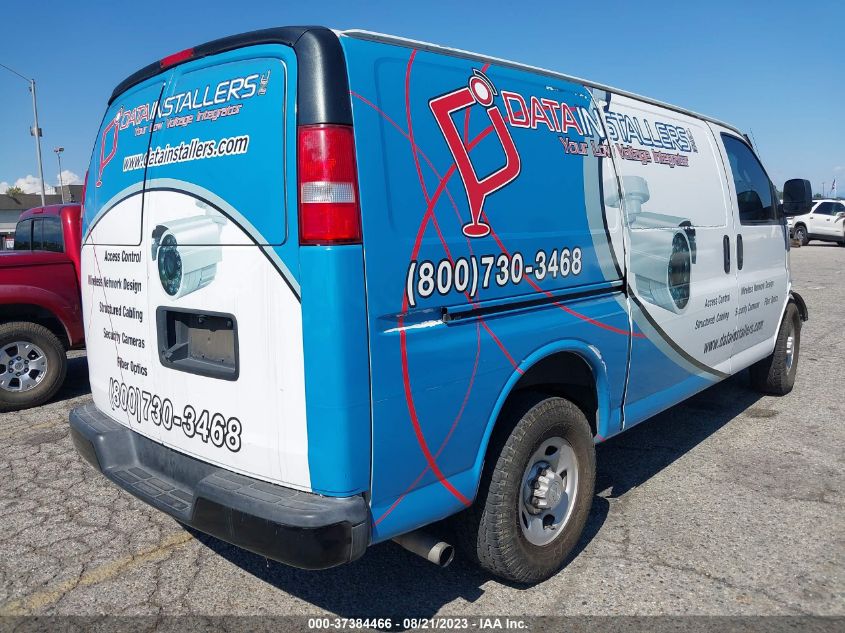 2016 CHEVROLET EXPRESS CARGO VAN - 1GCWGAFF4G1298550