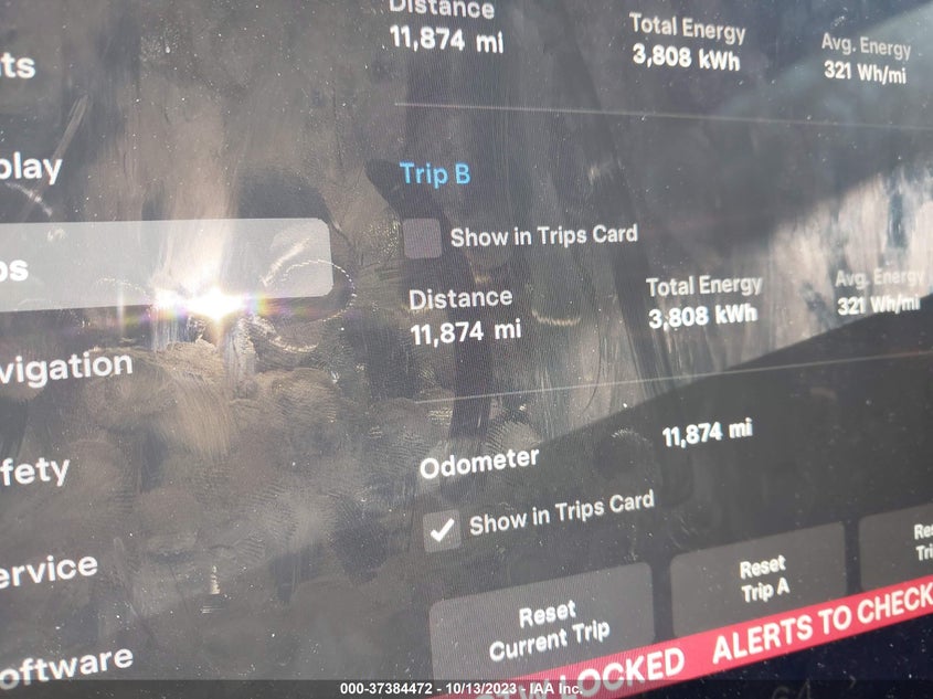 VIN 7SAYGDEE1NA010233 2022 TESLA MODEL Y LONG RANGE