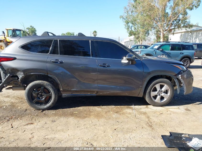 2021 TOYOTA HIGHLANDER L - 5TDCZRAH2MS087320