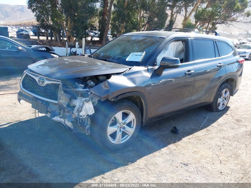 2021 TOYOTA HIGHLANDER L - 5TDCZRAH2MS087320