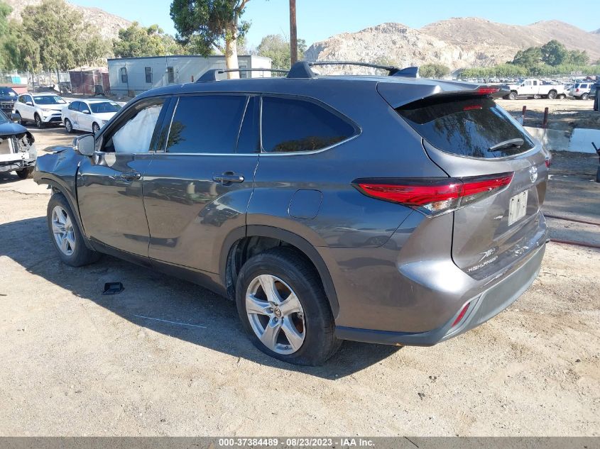 2021 TOYOTA HIGHLANDER L - 5TDCZRAH2MS087320