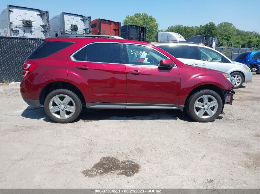 2016 CHEVROLET EQUINOX LT - 2GNALCEKXG1122541