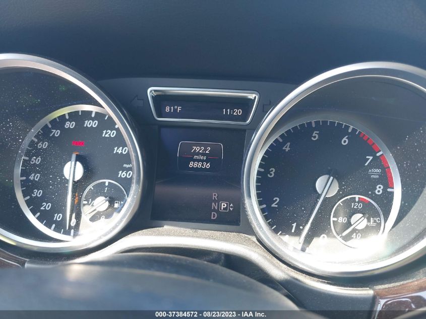 2014 MERCEDES-BENZ ML 350 4JGDA5JB2EA392357