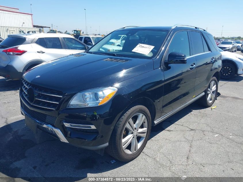 2014 MERCEDES-BENZ ML 350 4JGDA5JB2EA392357