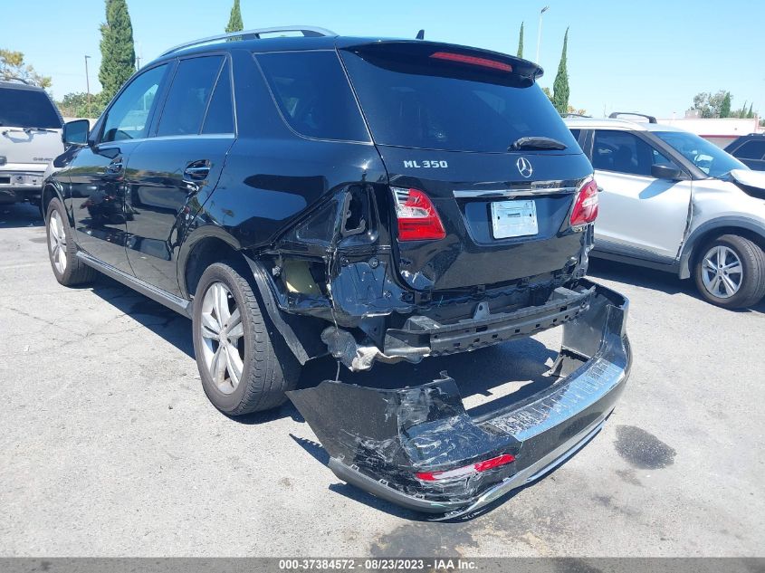 2014 MERCEDES-BENZ ML 350 4JGDA5JB2EA392357