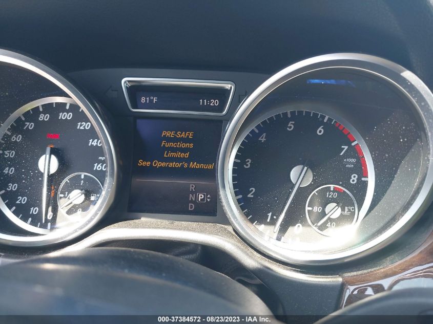 2014 MERCEDES-BENZ ML 350 4JGDA5JB2EA392357