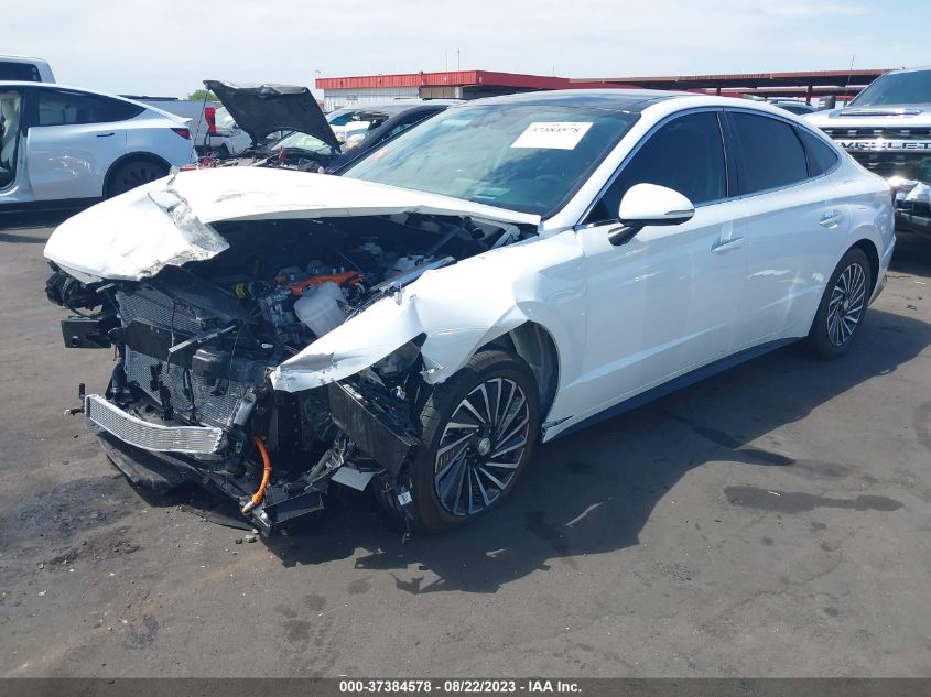 2023 HYUNDAI SONATA HYBRID LIMITED - KMHL54JJ4PA056746