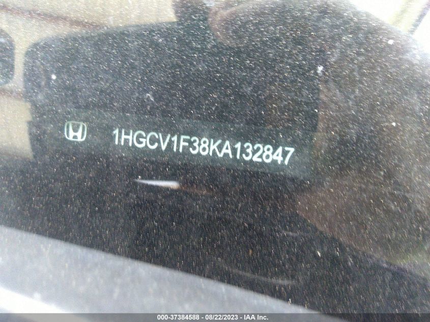 2019 HONDA ACCORD SEDAN SPORT 1.5T - 1HGCV1F38KA132847
