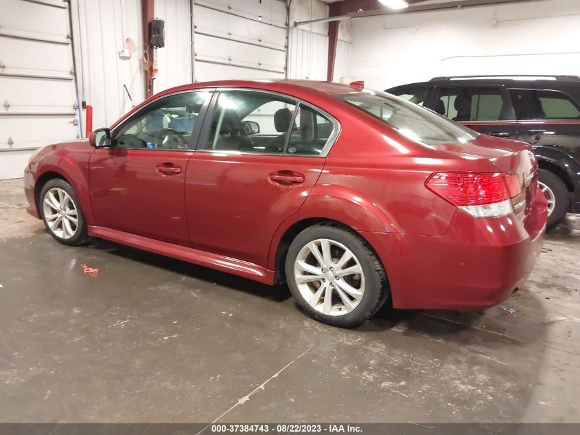 2013 SUBARU LEGACY 2.5I LIMITED - 4S3BMBK61D3010986