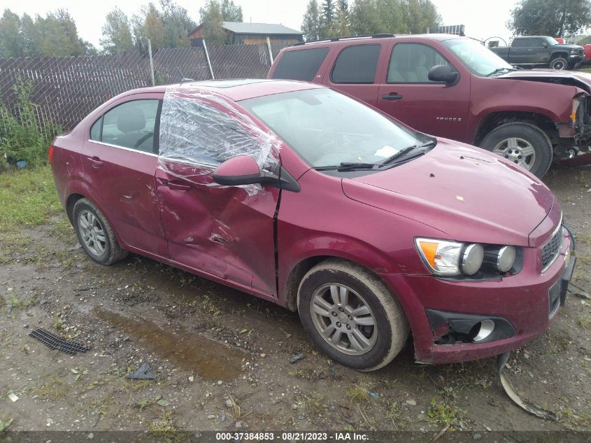 2014 CHEVROLET SONIC LT - 1G1JD5SH6E4131564