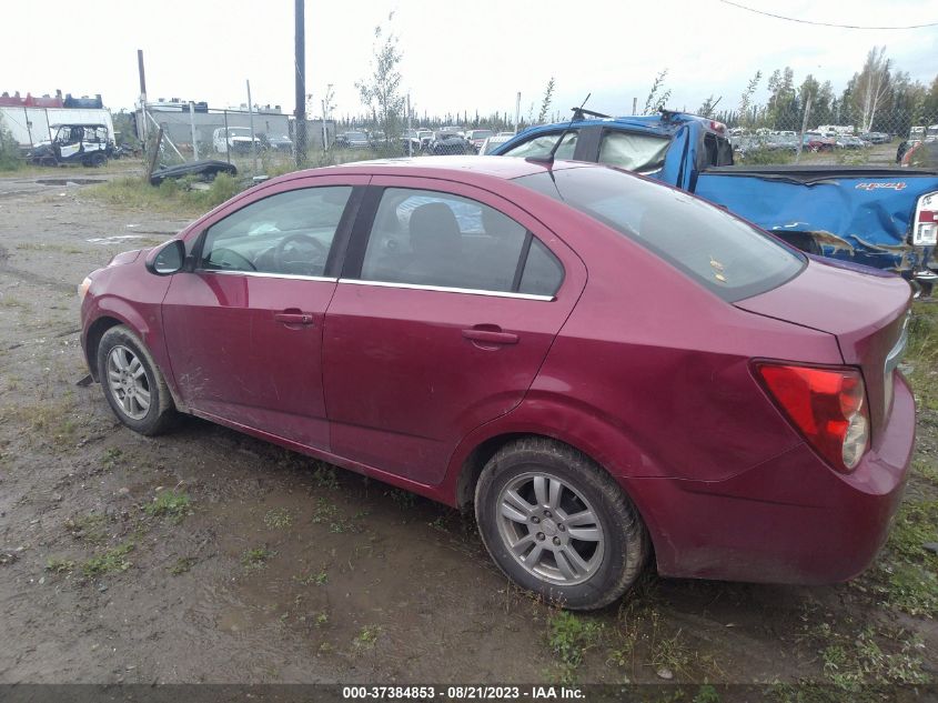 2014 CHEVROLET SONIC LT - 1G1JD5SH6E4131564